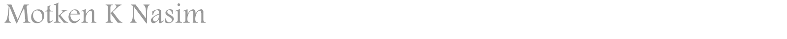 Motken K Nasim font preview